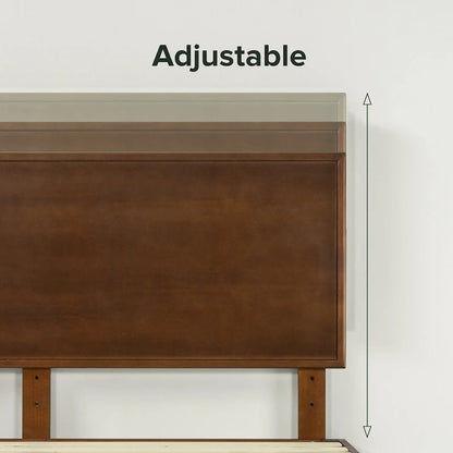 by Zinus Deluxe Mid-century Wood Platform Bed