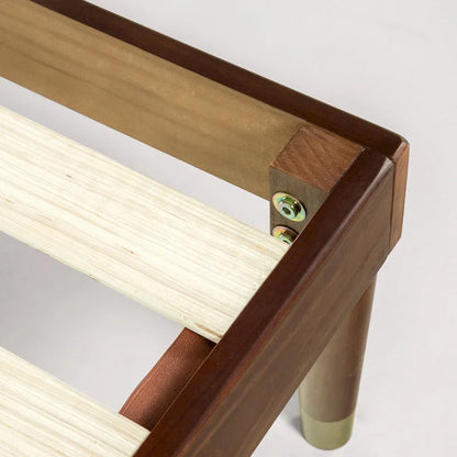 by Zinus Deluxe Mid-century Wood Platform Bed