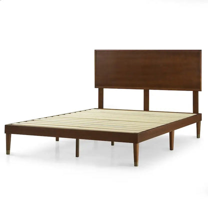 by Zinus Deluxe Mid-century Wood Platform Bed