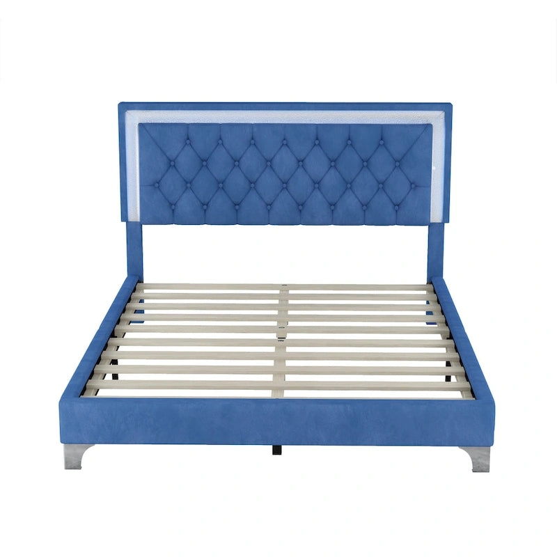 Upholstered Platform Bed (Look at the options before placing an order)