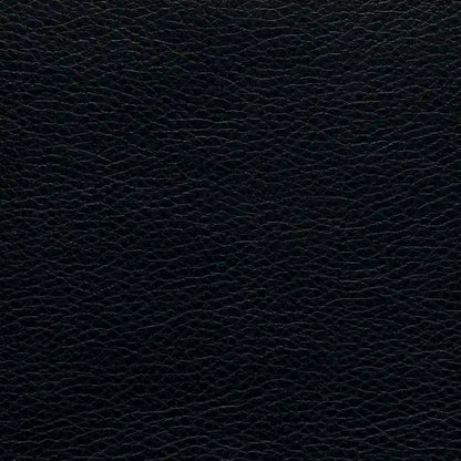 Guest Chair in Faux Leather and Black Finish Frame