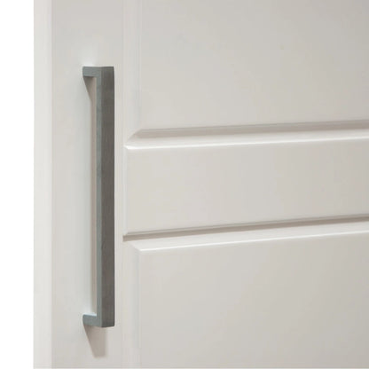 Imports 100% Solid Wood Metro Wardrobe Armoire with Solid Wood or Mirrored Doors