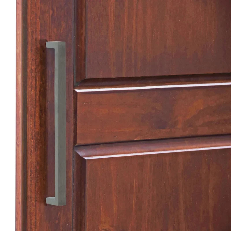 Imports 100% Solid Wood Metro Wardrobe Armoire with Solid Wood or Mirrored Doors