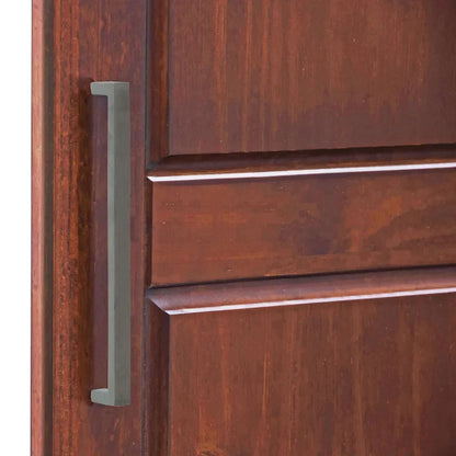 Imports 100% Solid Wood Metro Wardrobe Armoire with Solid Wood or Mirrored Doors