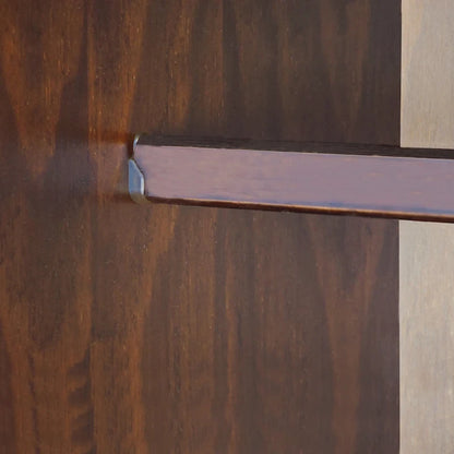 Imports 100% Solid Wood Metro Wardrobe Armoire with Solid Wood or Mirrored Doors