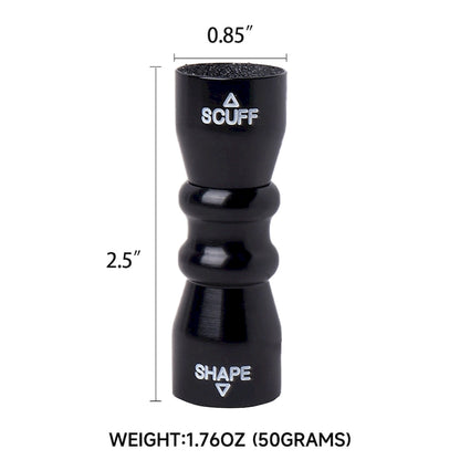 3-in-1 Billiard Cue Tip Tool - Shaper, Scuffer & Aerator