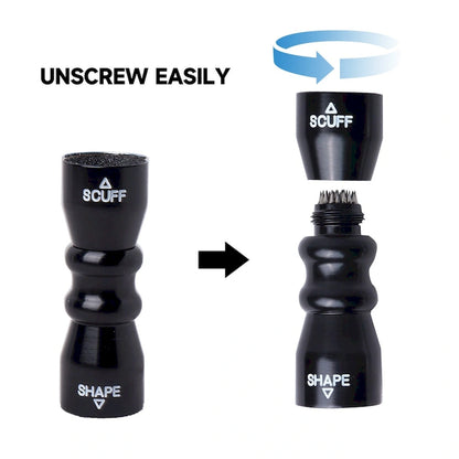 3-in-1 Billiard Cue Tip Tool - Shaper, Scuffer & Aerator