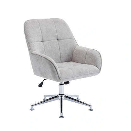 Home Office Chair with Arms, Height Adjustable