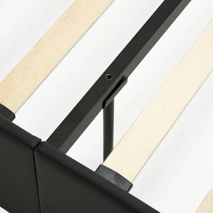 Orion eSports Gaming Bed Frame, Black/Red, Twin