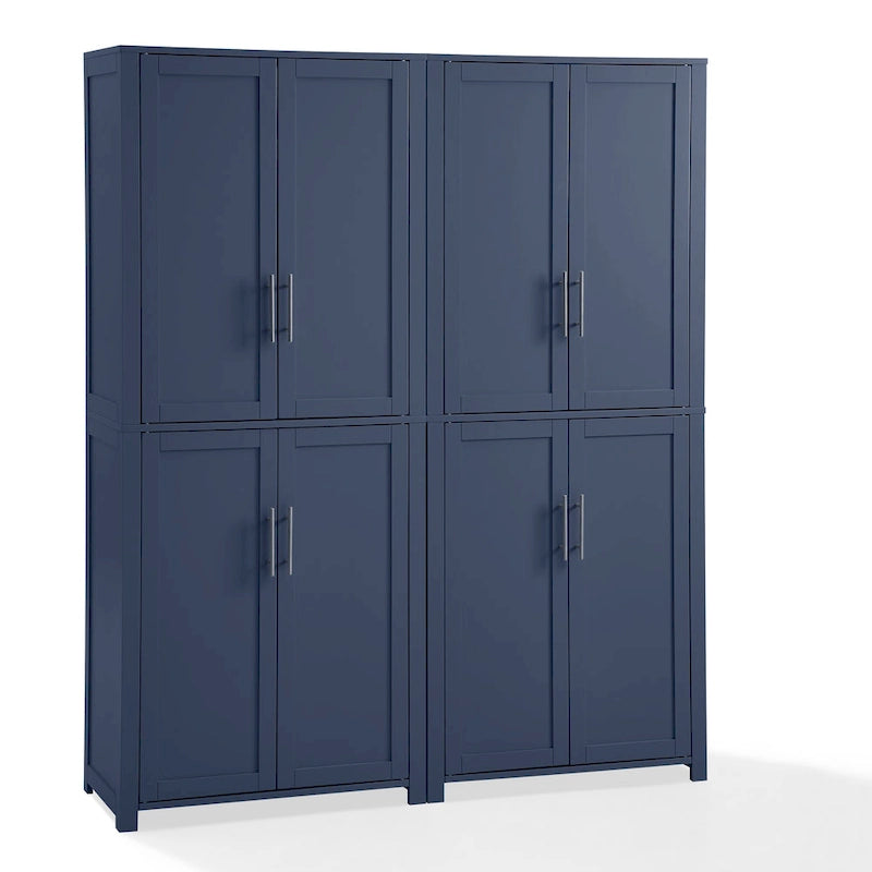 Savannah 2-Piece Kitchen Storage Pantry Set