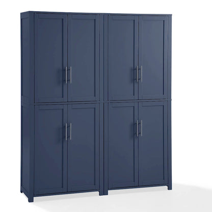 Savannah 2-Piece Kitchen Storage Pantry Set