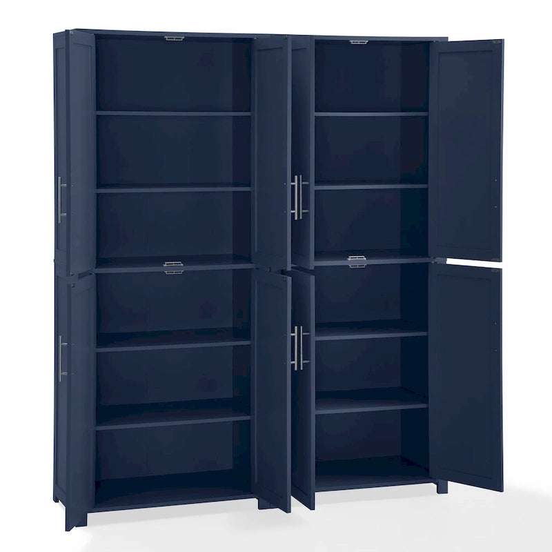 Savannah 2-Piece Kitchen Storage Pantry Set