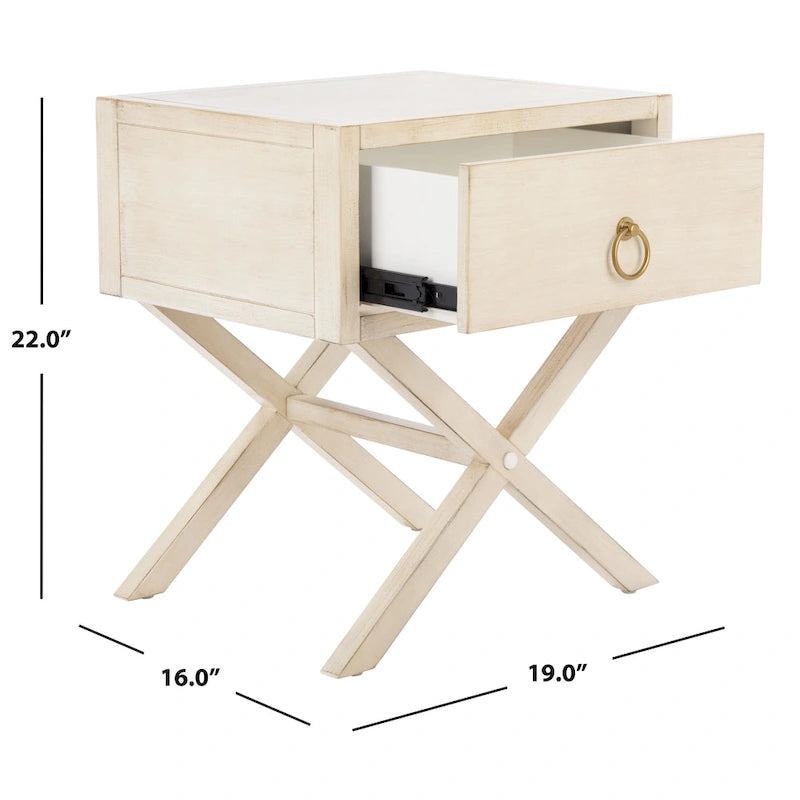 Ciarra 1-Drawer Accent Table Nightstand