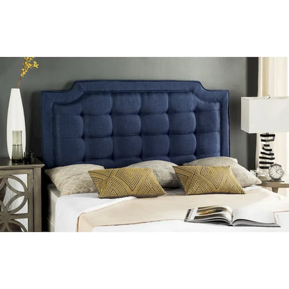 Taupe Upholstered Tufted Headboard (King)