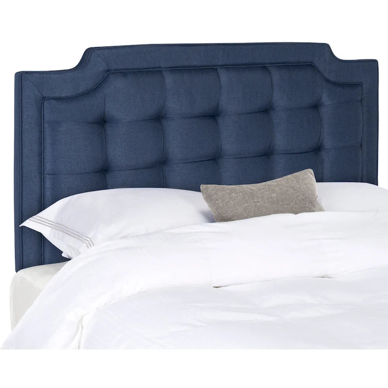 Taupe Upholstered Tufted Headboard (King)