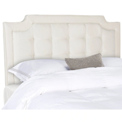 Taupe Upholstered Tufted Headboard (King)