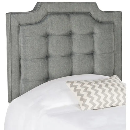 Taupe Upholstered Tufted Headboard (King)