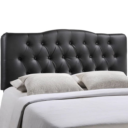 King Size Upholstered Button-Tufted Headboard
