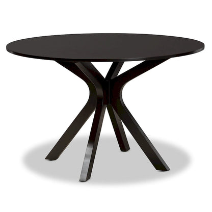 Modern and Contemporary 45-Inch-Wide Round Dining Table