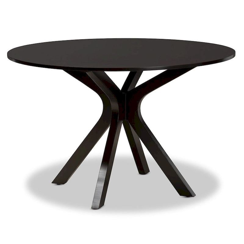 Modern and Contemporary 45-Inch-Wide Round Dining Table