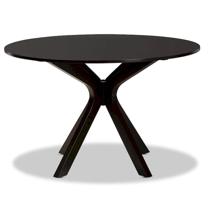 Modern and Contemporary 45-Inch-Wide Round Dining Table