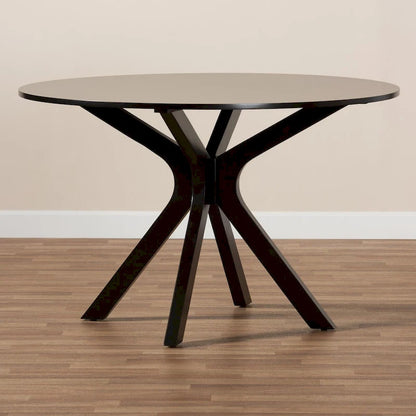 Modern and Contemporary 45-Inch-Wide Round Dining Table