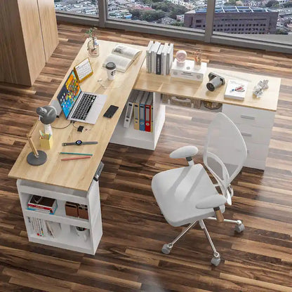 Sit-to-Stand Desk Spacious and Sturdy with Adjustable Height Feature