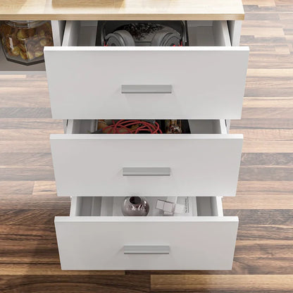 Sit-to-Stand Desk Spacious and Sturdy with Adjustable Height Feature