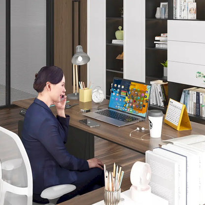 Sit-to-Stand Desk Spacious and Sturdy with Adjustable Height Feature