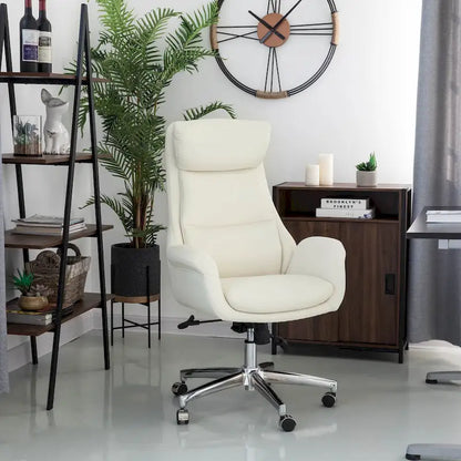 Modern High Back Adjustable Swivel Office Chair with Wheels Ergonomic