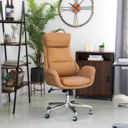 Modern High Back Adjustable Swivel Office Chair with Wheels Ergonomic