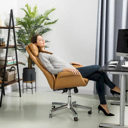 Modern High Back Adjustable Swivel Office Chair with Wheels Ergonomic