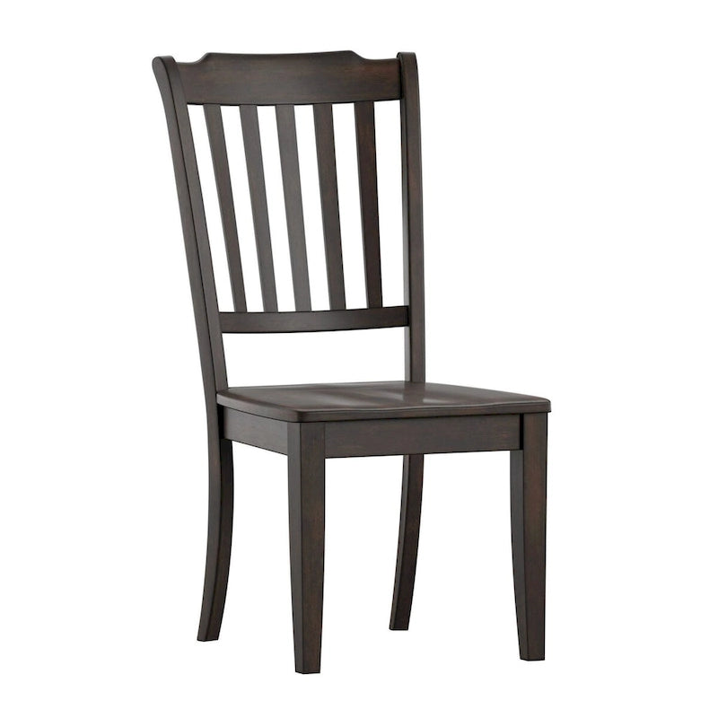 Slat-back Wood Dining Chairs (Set of 2) by iNSPIRE Q Classic