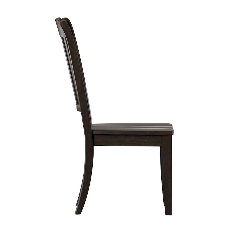 Slat-back Wood Dining Chairs (Set of 2) by iNSPIRE Q Classic