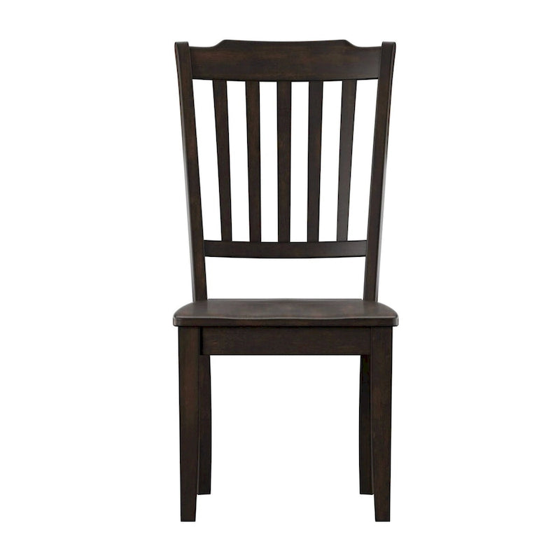 Slat-back Wood Dining Chairs (Set of 2) by iNSPIRE Q Classic