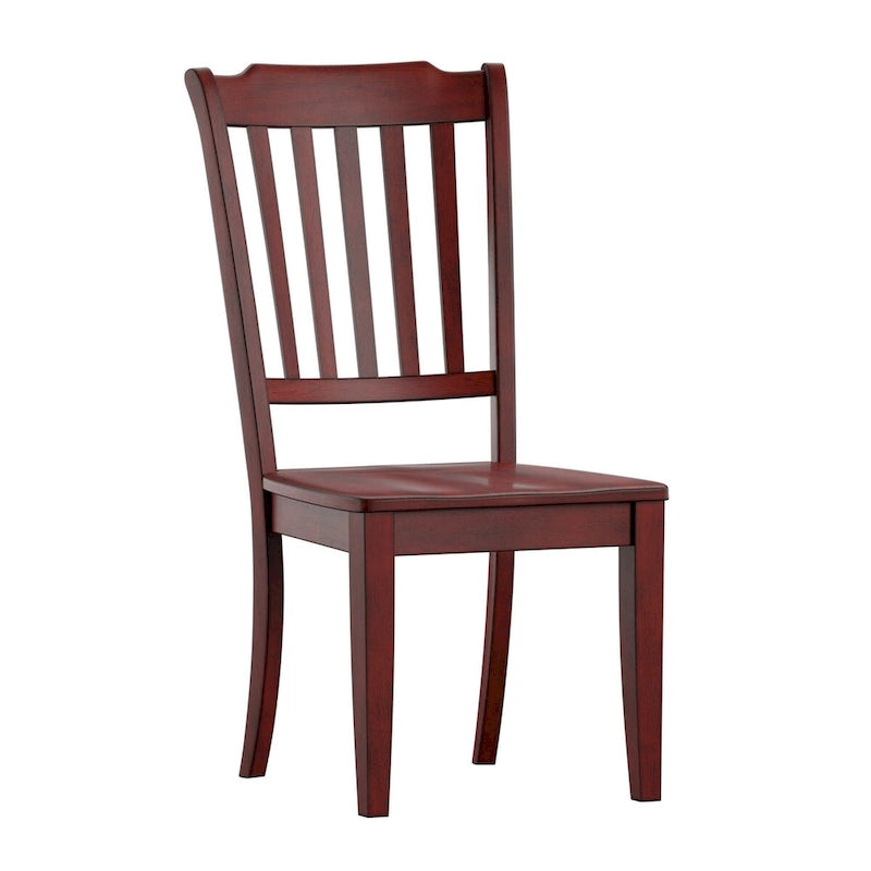 Slat-back Wood Dining Chairs (Set of 2) by iNSPIRE Q Classic