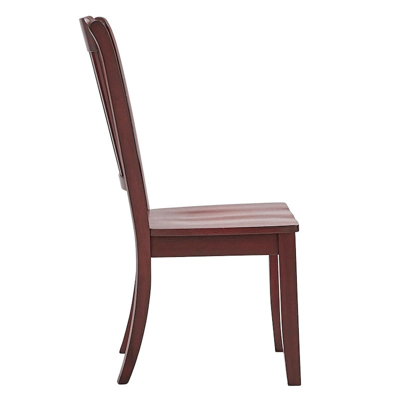 Slat-back Wood Dining Chairs (Set of 2) by iNSPIRE Q Classic