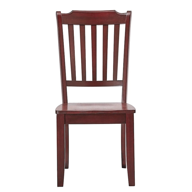 Slat-back Wood Dining Chairs (Set of 2) by iNSPIRE Q Classic