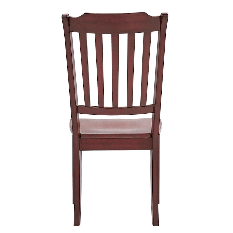 Slat-back Wood Dining Chairs (Set of 2) by iNSPIRE Q Classic