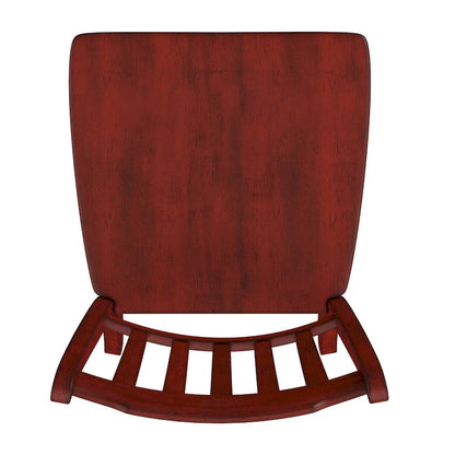 Slat-back Wood Dining Chairs (Set of 2) by iNSPIRE Q Classic