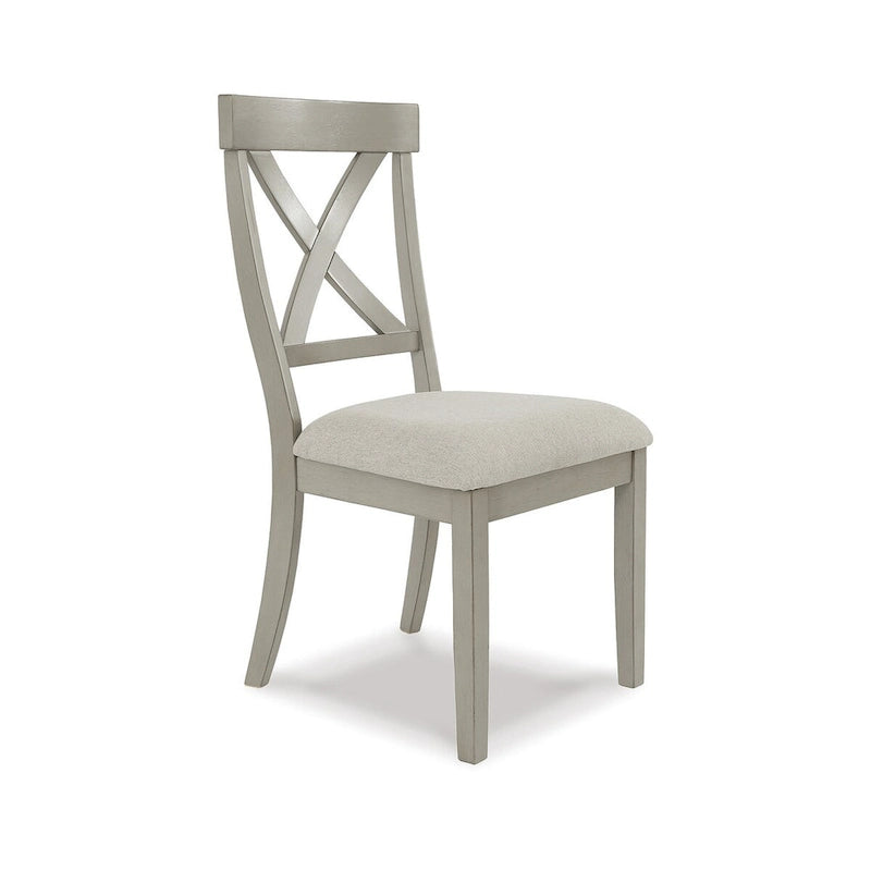 Gray 7-Piece Dining Table and Chair Set