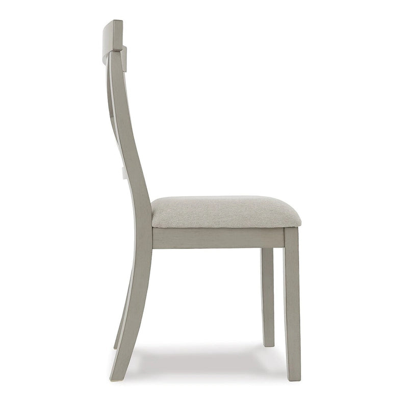 Gray 7-Piece Dining Table and Chair Set