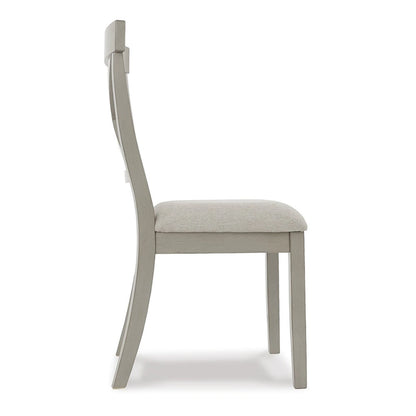 Gray 7-Piece Dining Table and Chair Set