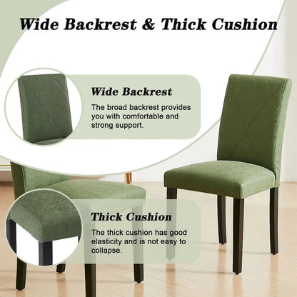 Dining Chairs Set of 2/4/6, Upholstered Kitchen Chairs Dining Room Side Chair with Padded Seat Back