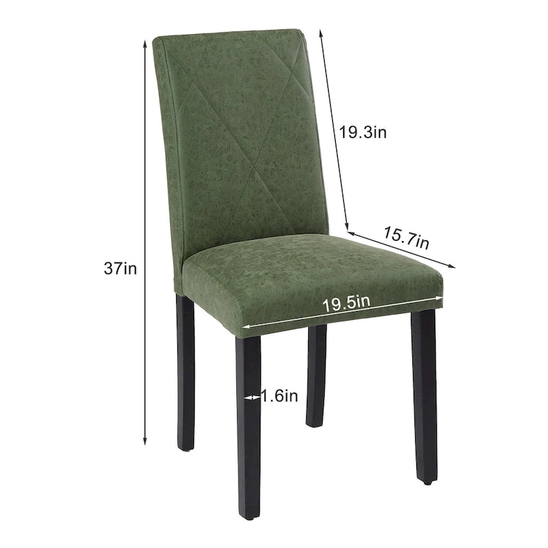 Dining Chairs Set of 2/4/6, Upholstered Kitchen Chairs Dining Room Side Chair with Padded Seat Back